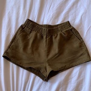 H&M Coachella Faux Suede Shorts 🌸